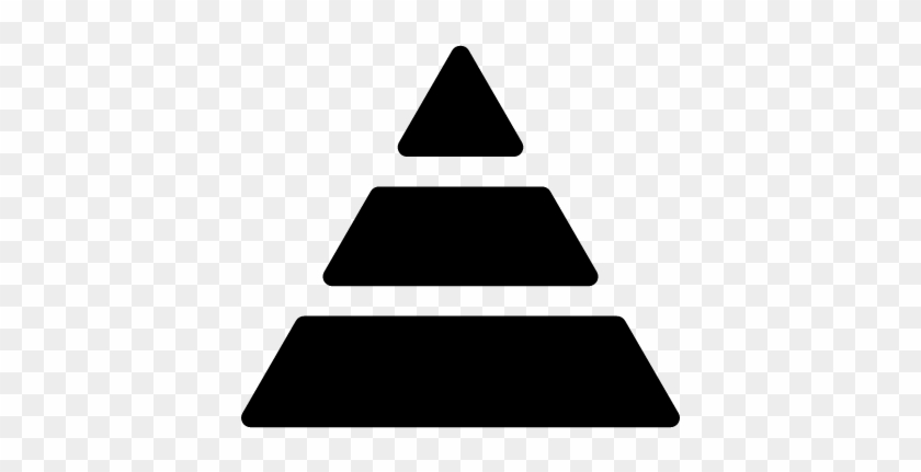 Three-tier Pyramid ⋆ Free Vectors Logos Icons And Photos - Piramide De Tres Niveles #1596012