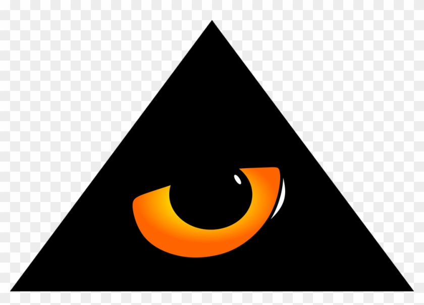 Eye Triangle Pyramid - Crescent #1596024