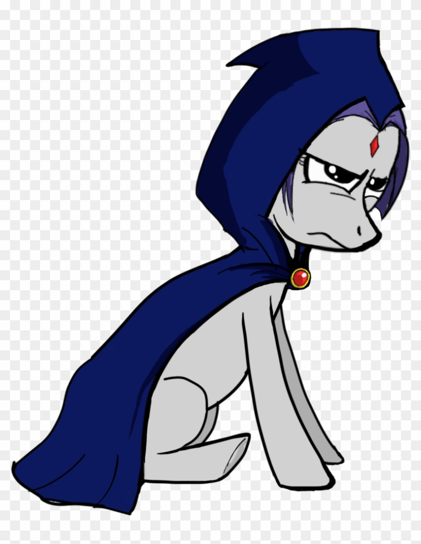 Marker, Ponified, Raven , Safe, Solo, Teen Titans - Cartoon #1596110