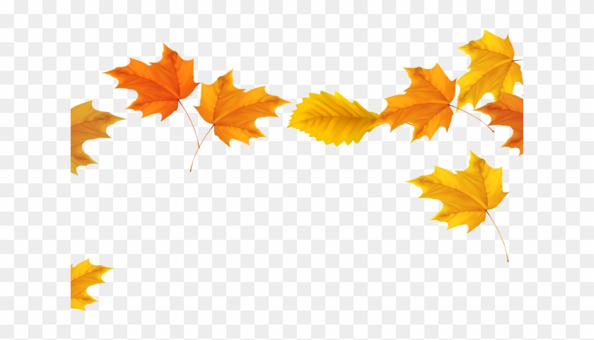 Leaves Clipart Transparent Background - Fall Leaves Transparent Background #1596143