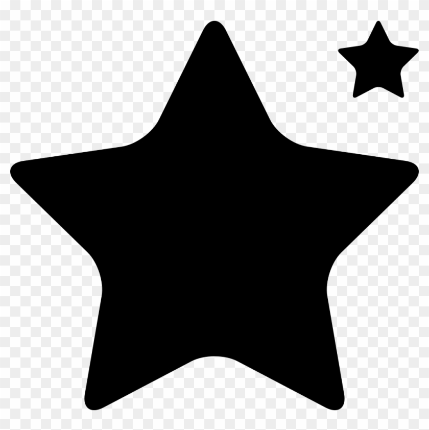 Big And Small Svg Png Icon Free - Five Pointed Star Png #1596168