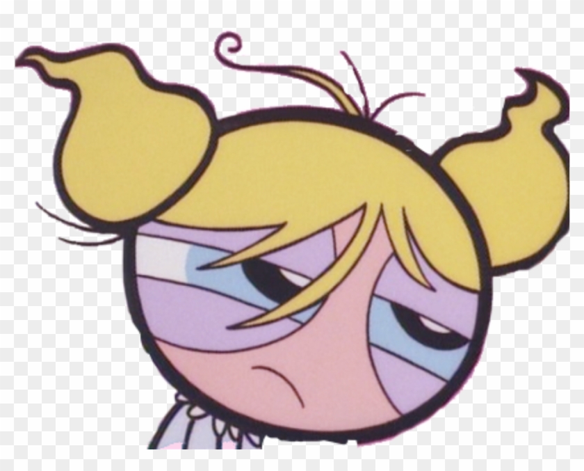 Bubbles Tired Bubbles Freetoedit - Bubbles Powerpuff Girls Sleepy #1596222