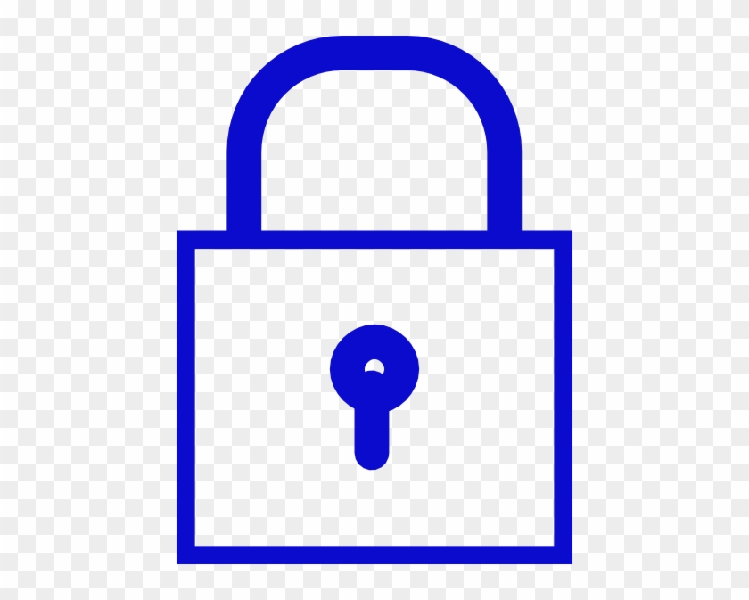 Clip Art Lock Outline #1596278