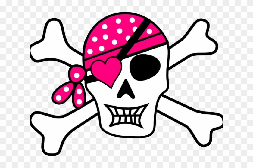 Girl Pirate Skull And Crossbones #1596318