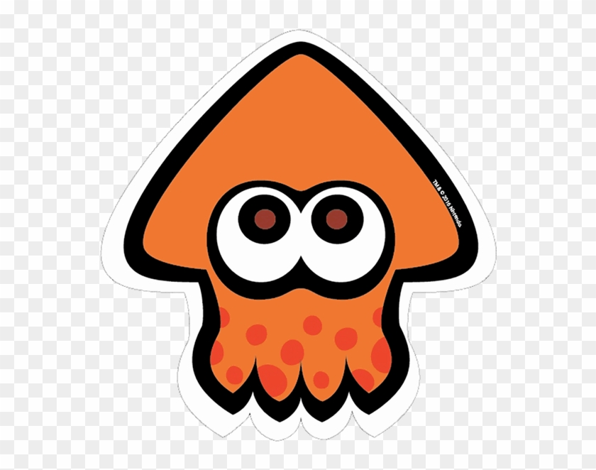 Orange Sticker Eb Games Australia - Splatoon 2 Squid Icon #1596422