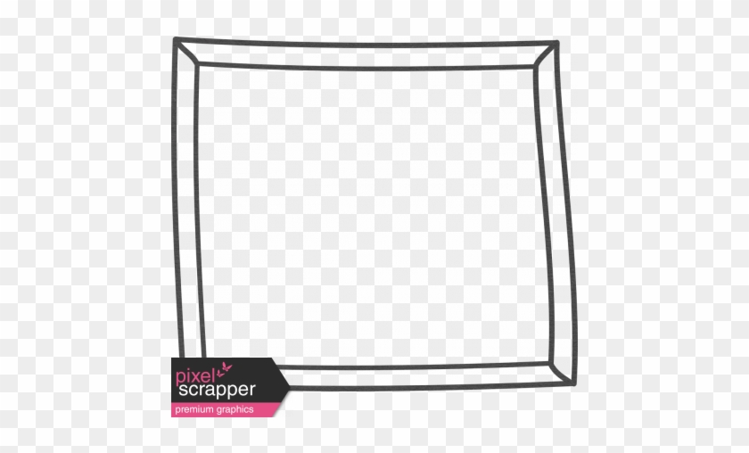Square Doodle Frame 02 Graphic By Sheila Reid - Material De Construccion Para Colorear #1596461