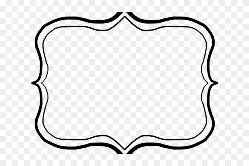 Frame Clipart Doodle - Molde Molduraarabesco #1596462