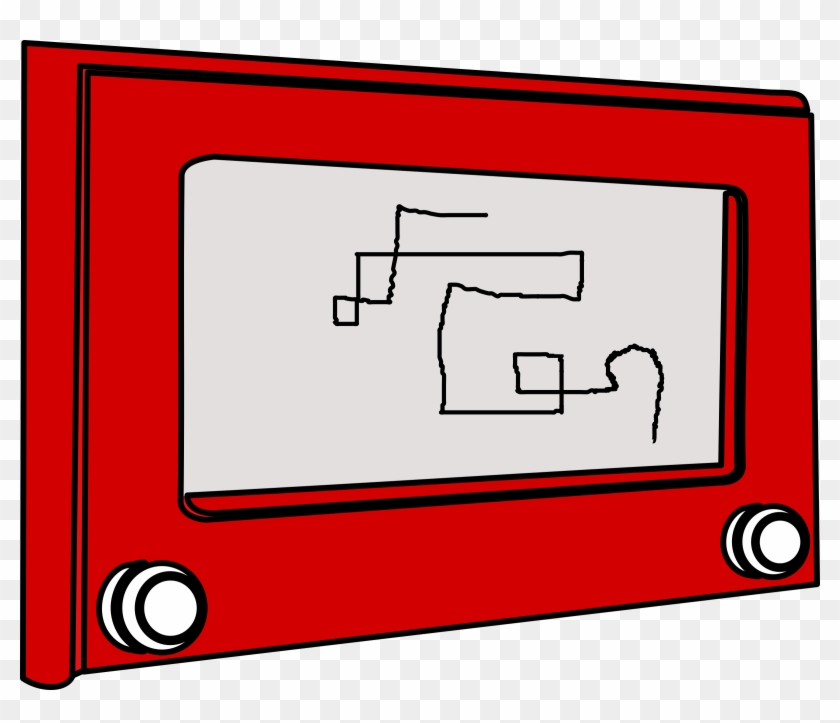 Big Image - Etch A Sketch Clipart #1596507