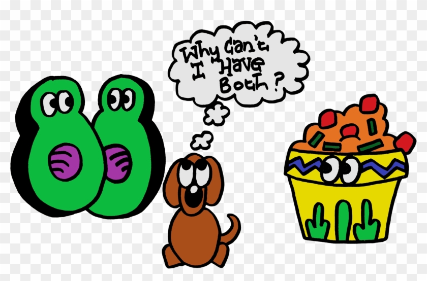 Guac Or Salsa - Cartoon #1596614