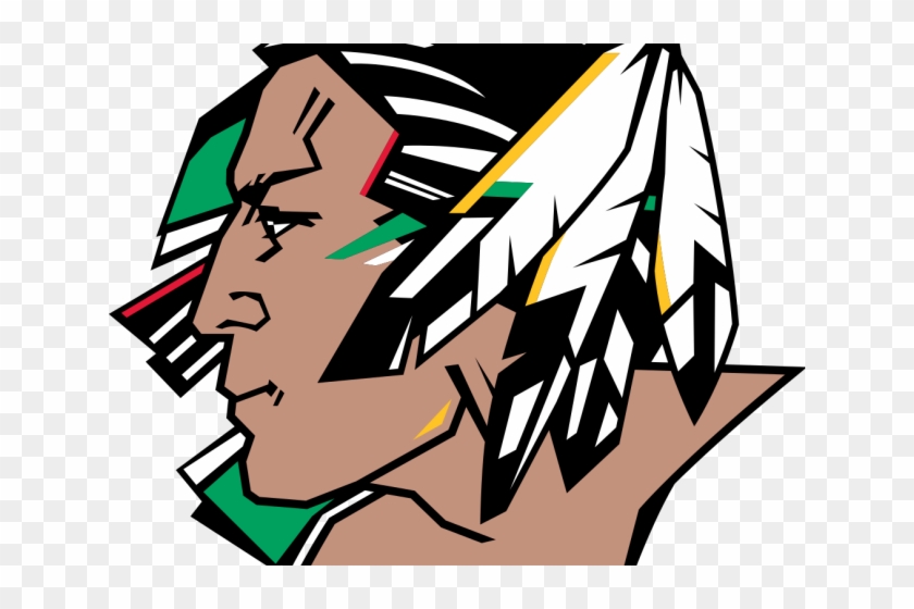 India Clipart Sioux Indian - University Of North Dakota Fighting Sioux Mascot #1596706