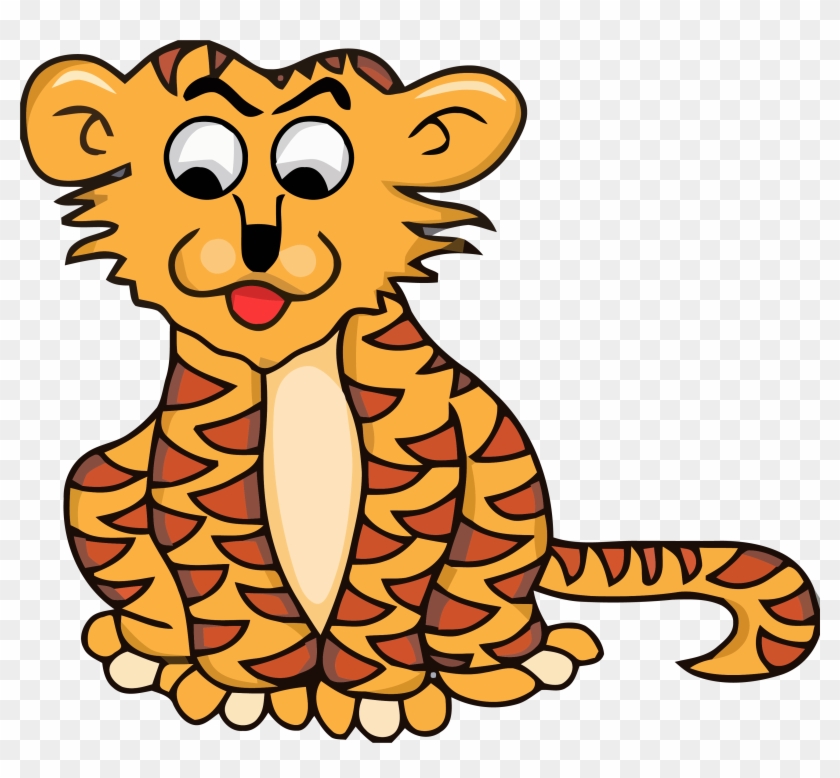 Peru Color Tigger Clipart Png - Clip Art Of Tiger With Transparent Background #1596741