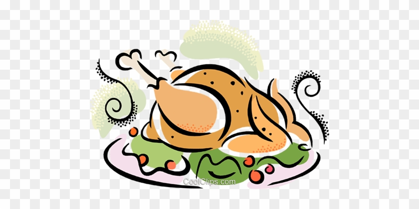 Peru Assado Livre De Direitos Vetores Clip Art Ilustração - Turkey Dinner Clip Art #1596755