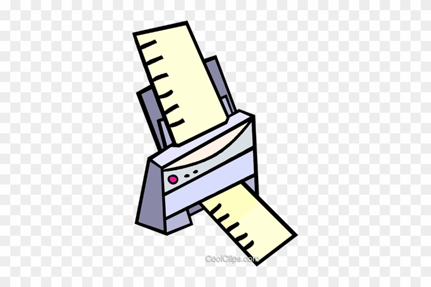 Fax Machine Royalty Free Vector Clip Art Illustration - Fax Machine Royalty Free Vector Clip Art Illustration #1596789