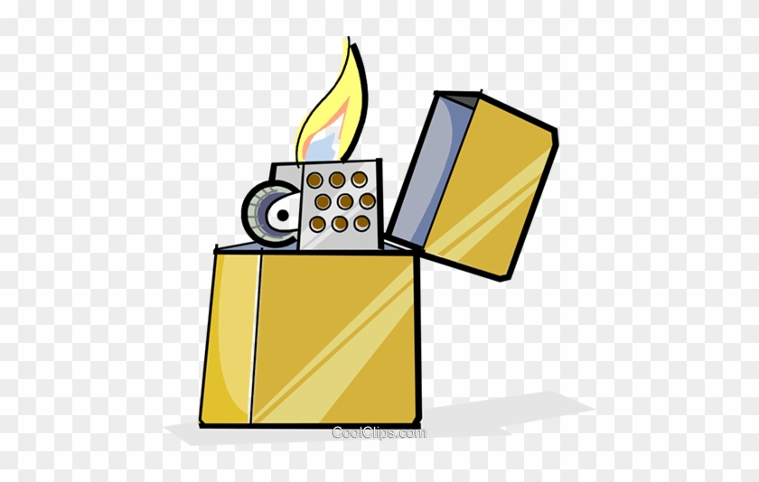 Lighter Royalty Free Vector Clip Art Illustration - Lighter Royalty Free Vector Clip Art Illustration #1596854