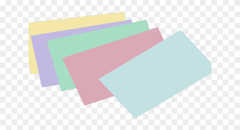 Cards Clipart Index Card - Index Card Clipart Png #1596890