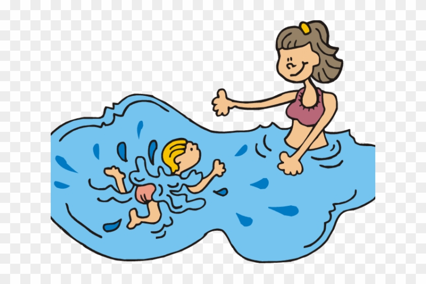 Pool Clipart Swimming Lesson - Water Safety Clip Art #1596924