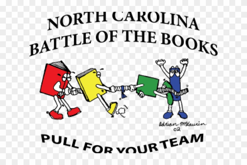 Battle Clipart Book - Nc Elementary Battle Of The Books 2017 18 #1597040