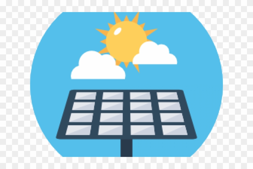 Lights Clipart Radiant Energy - Solar Cell Icon Png #1597130