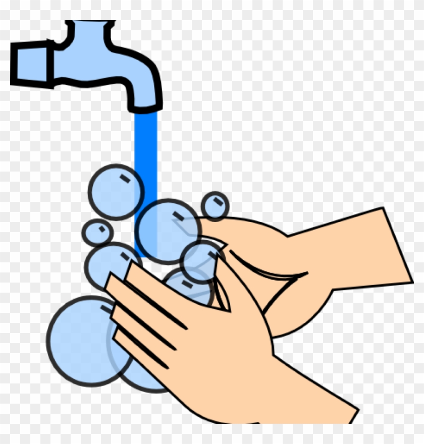Hand Wash Clip Art Hand Washing Clip Art At Clker Vector - Clip Art Washing Hands #1597157
