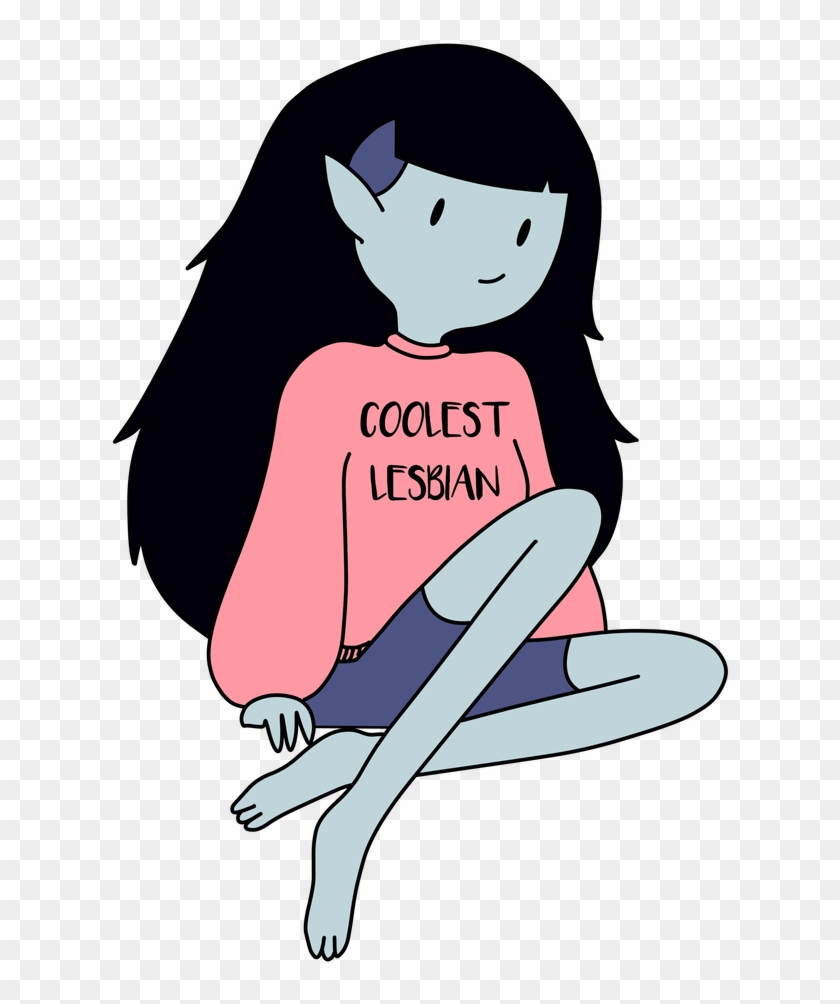 Marceline The Lesbian Queen Transparent By Venus-arts - Cartoon #1597259