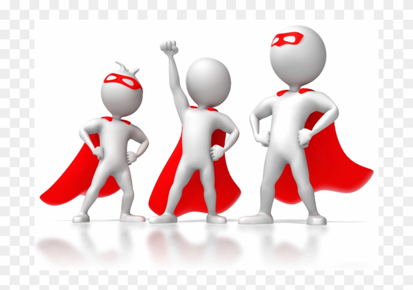 Super Hero Of The Week - Powerpoint Stick Figures #1597357