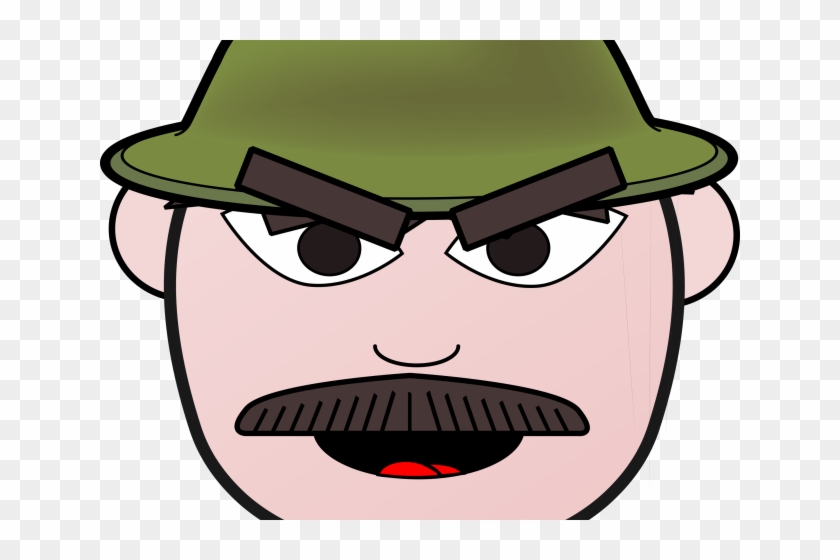 Angry Soldier Cliparts - Clip Art #1597364