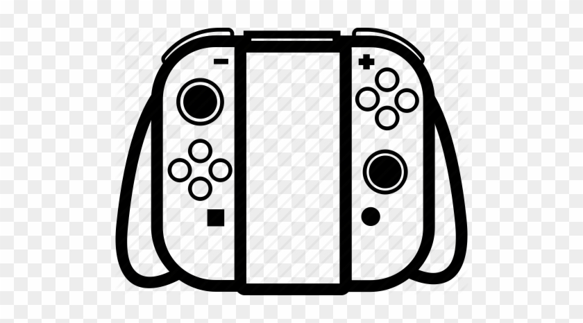 Download Nintendo Swetch Icons Clipart Nintendo Switch - Nintendo Switch Controller Outline #1597375