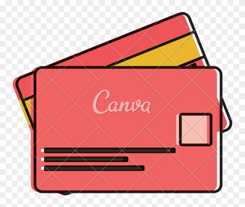 Credit Card Isolated Icon - Canva #1597427