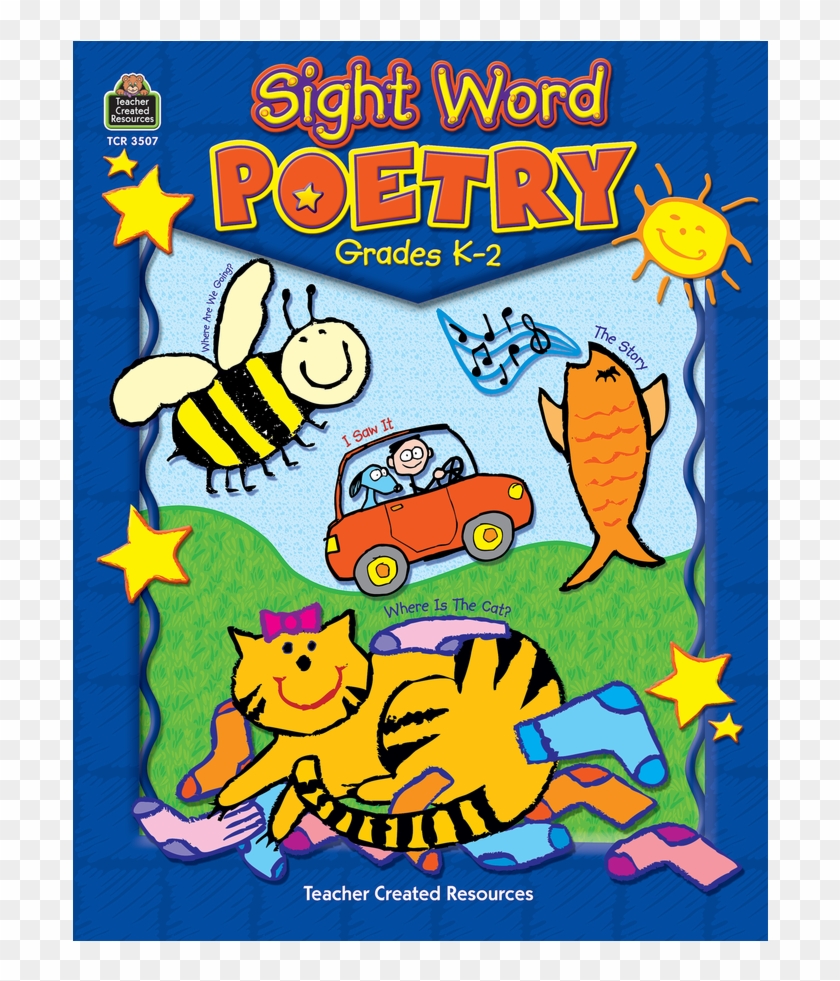 Tcr3507 Sight Word Poetry Image - Cartoon #1597446