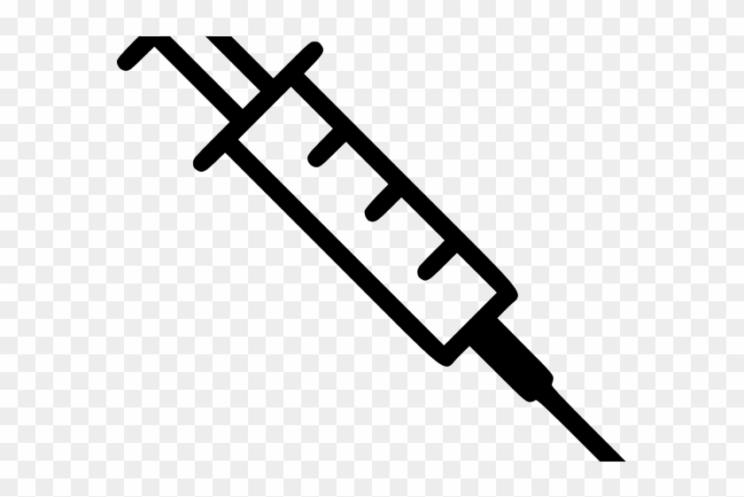 Syringe Clipart Steroid Needle - Vaccine Needle Clipart #1597466