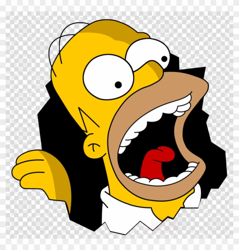 Simpson Png Clipart Homer Simpson Bart Simpson Marge - Homer Simpson #1597497