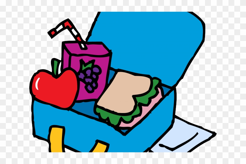 Lunch Box Clipart Closed - Lunch Box For Coloring #1597606