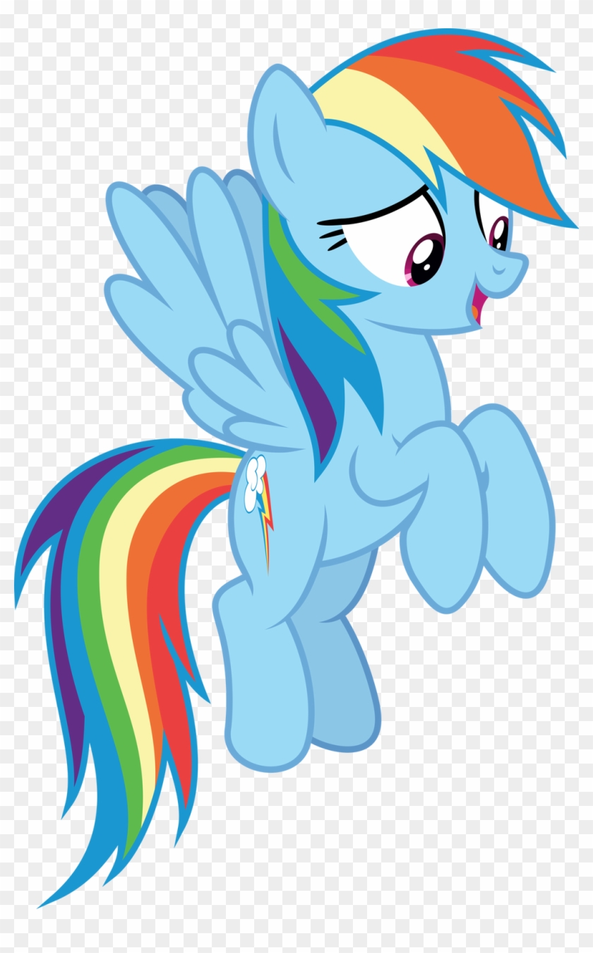 Rainbow Dash - Mlp Rainbow Jack #1597619