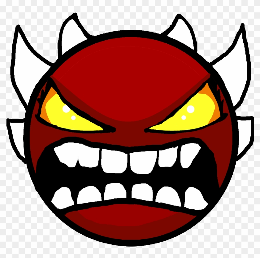 Freddy Fazbear S Pizzeria Simulator Level Video - Geometry Dash Demon Face #1597629