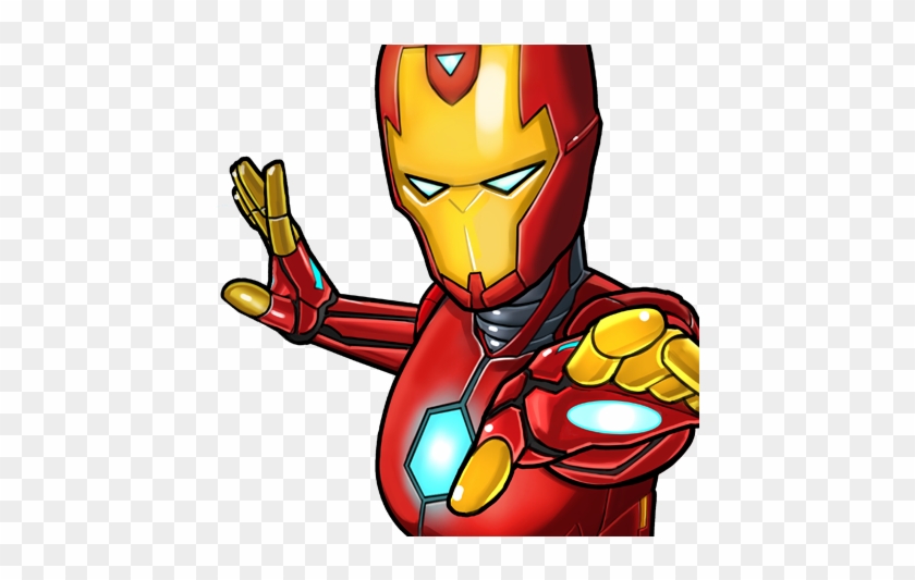 Ironman Clipart Character Marvel - Cartoon #1597649
