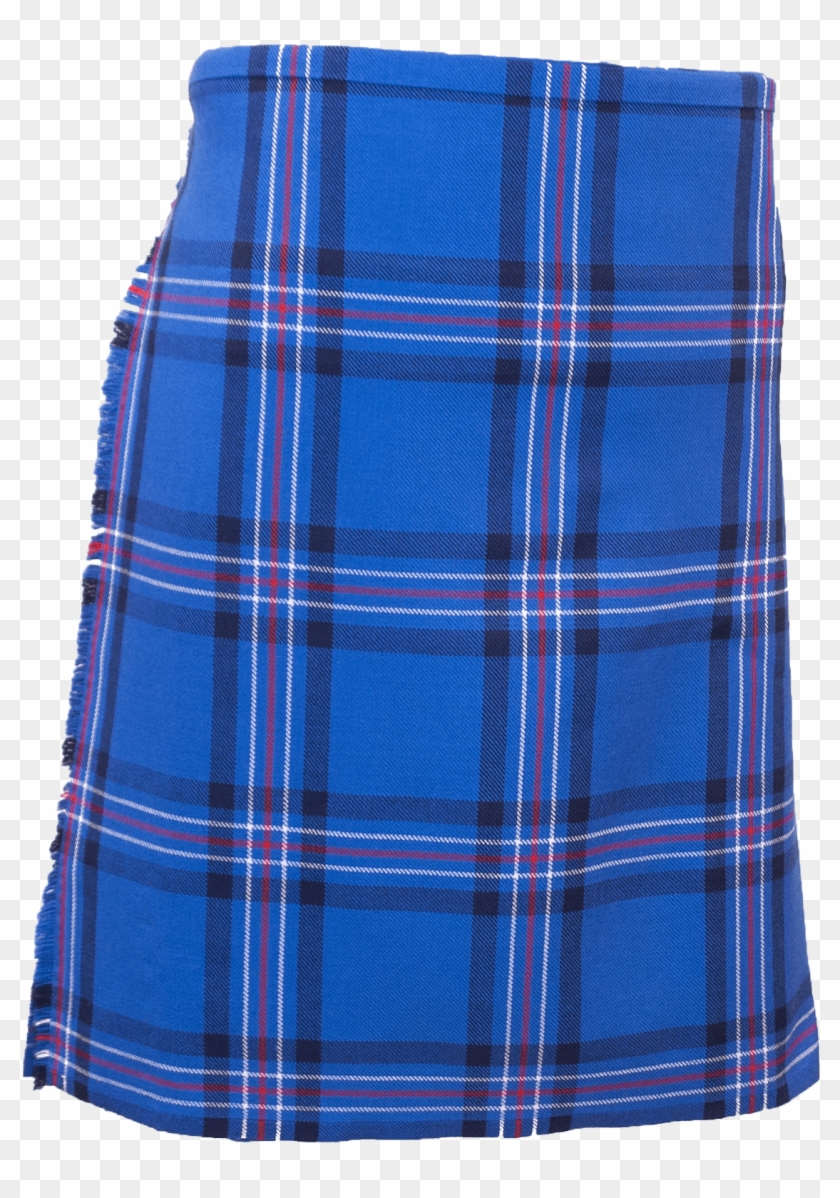 Blue Tartan Kilt Transparent Png Stickpng - Falda De Tartan Escoces Azul Png #1597665