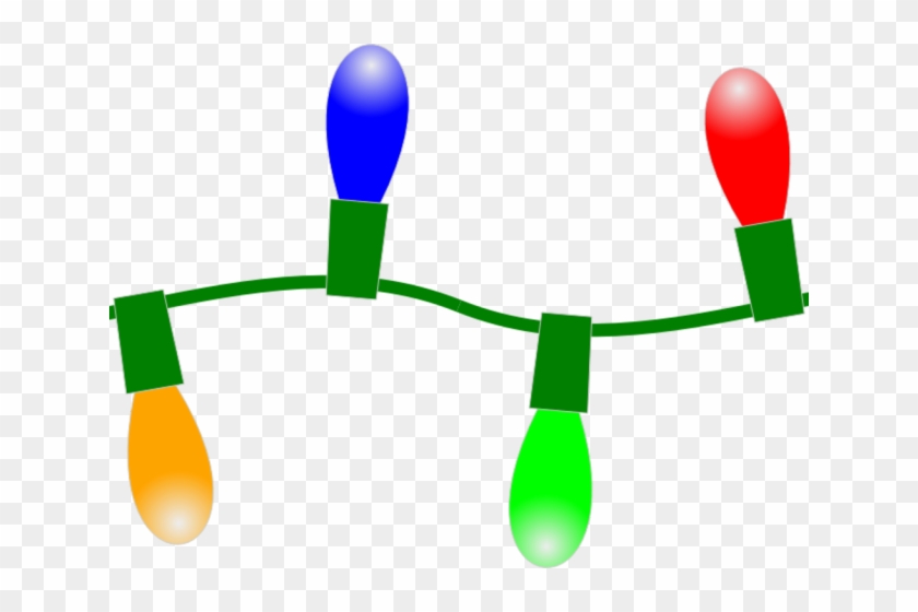 Christmas Lights Clipart Clip Art - Clipart Christmas Tree Lights #1597862