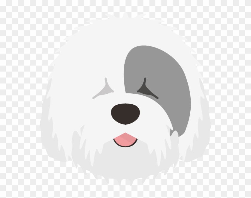 Old English Sheepdog Clipart Muddy Dog - Bearded Collie #1597870