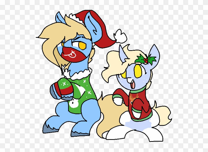 Nootaz, Christmas Sweater, Clothes, Holly, Oc, Oc - Cartoon #1597887