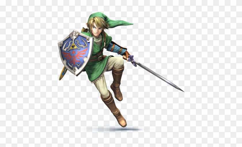 There's Chainmail Underneath The Tunic - Super Smash Bros Wii U Link #1597921