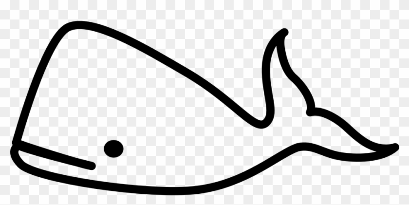 Collection Of Outline Fish Buy Any Image Ⓒ - Black And White Whale Clip Art #1597932