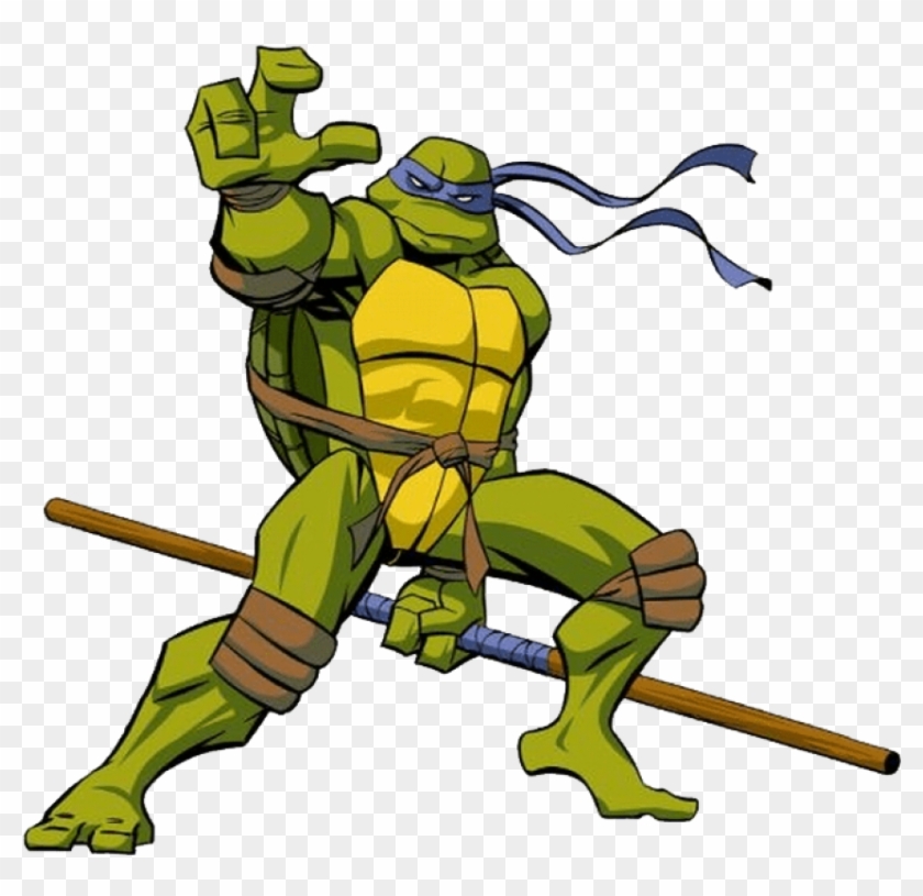 Free Png Download Ninja Tutle Donatello Clipart Png - Donatello Ninja Turtle Cartoon #1597941