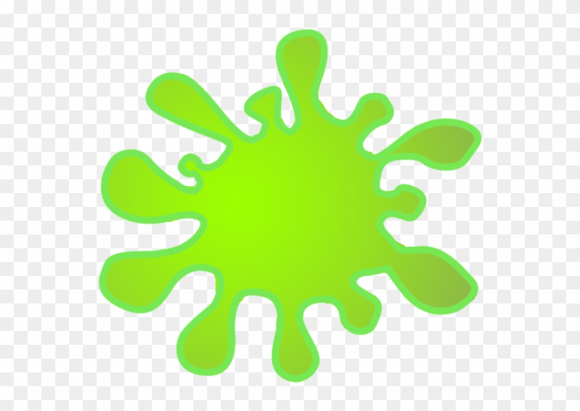 Paintball Clipart Slime - Splashes Of Color Clipart #1598058