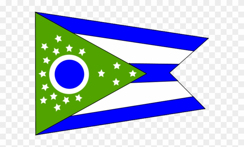 Ohio Flag Clipart State Of Vector Clip Art - Ohio State Flag #1598066