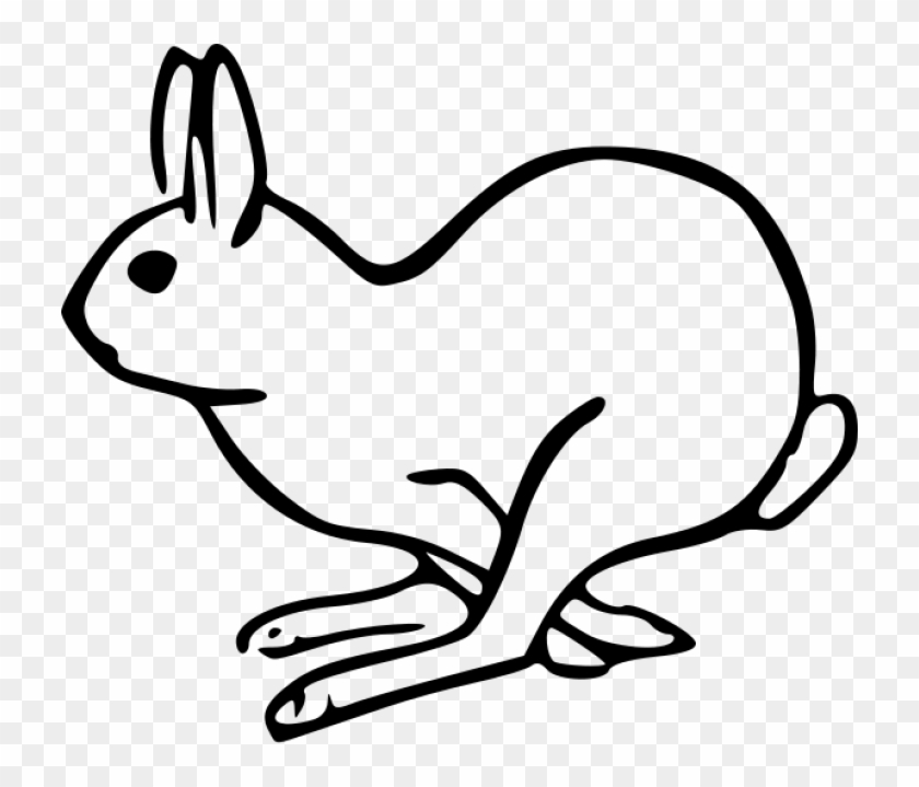 Permalink To Bunny Clipart Black And White Horse Clipart - Rabbit Clip Art #1598116