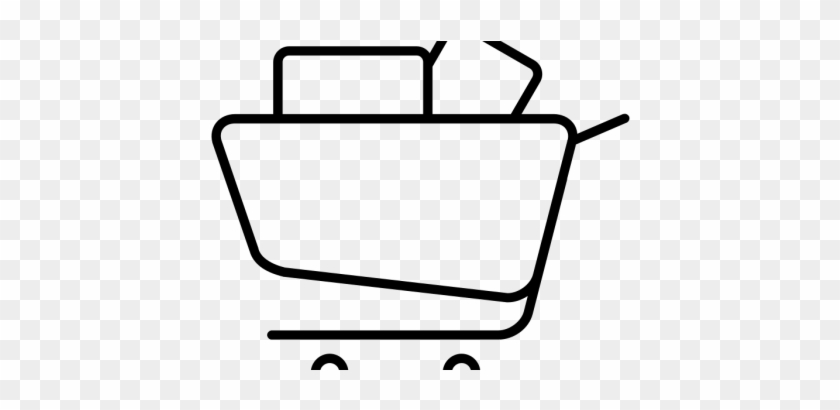 Grocery Cart Coloring Page Inspire 19 Supermarket Vector - Line Art #1598126