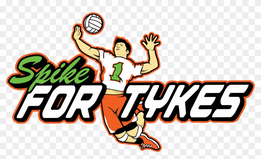 Spike For Tykes Rh Spikefortykes Org Volleyball Spike - Logo In Volleyball 2018 #1598195