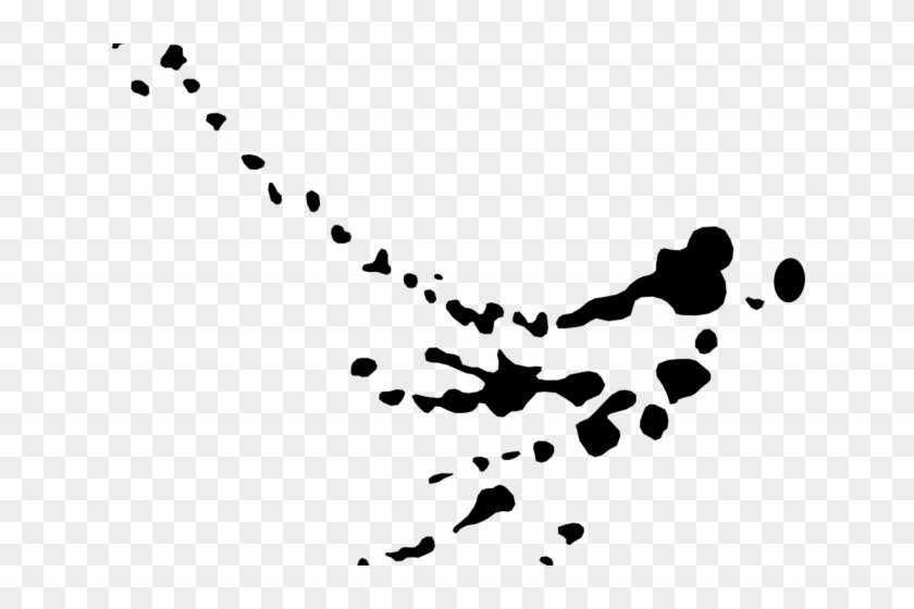 Ink Clipart Black Paint Splatter - Paint Splatters Png #1598228