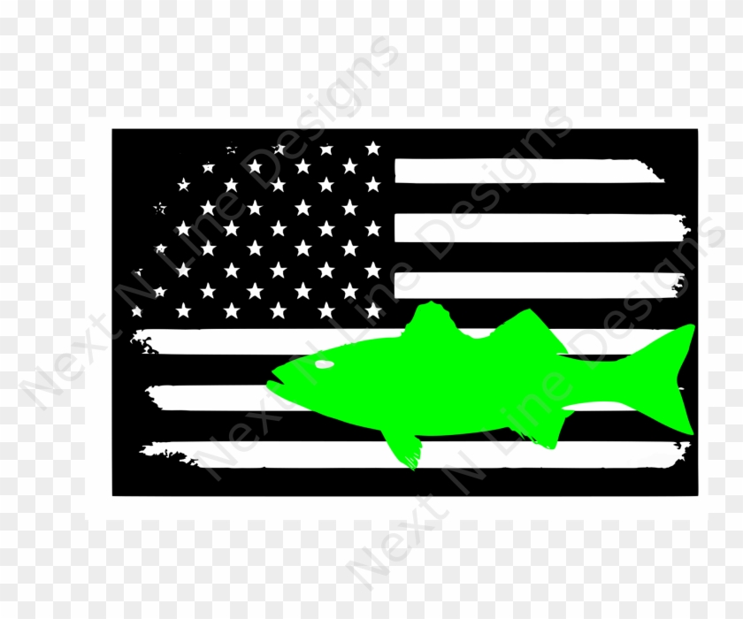 Rockfish Striped Bass Decal - Gunfighters Prayer #1598252