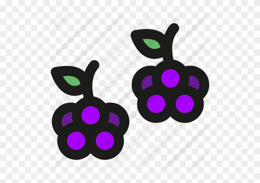 Blackberry Free Icon - Mora Icono Png #1598322